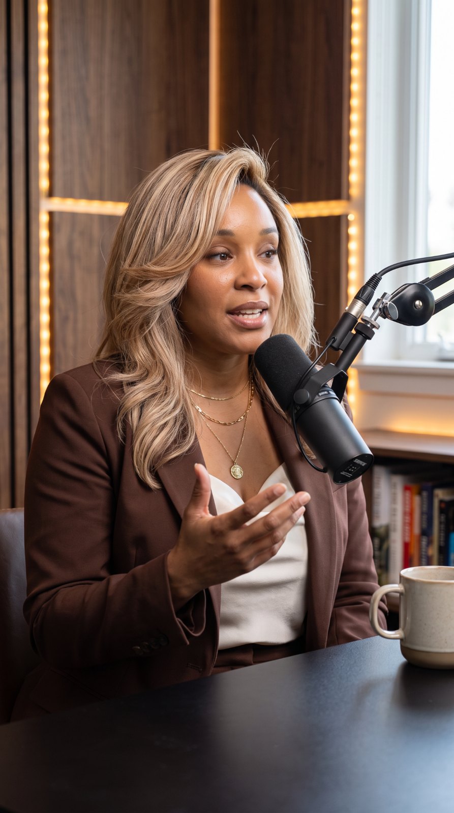 The Podcast Host — personal branding and creator portfolio